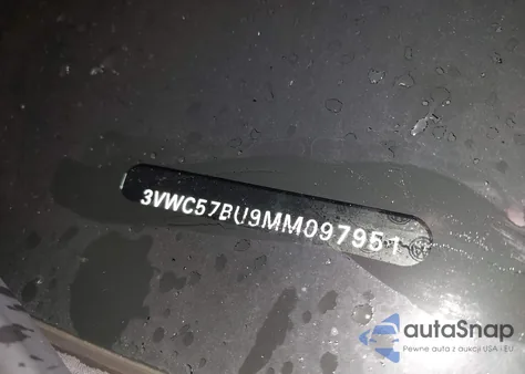 2021 Volkswagen Jetta 1.4T R-Line/1.4T S/1.4T Se из США, поврежденный, VIN 3VWC57BU9MM097951